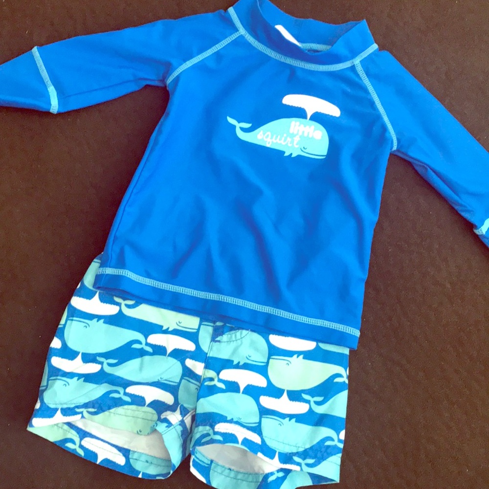 Infant swimsuit set